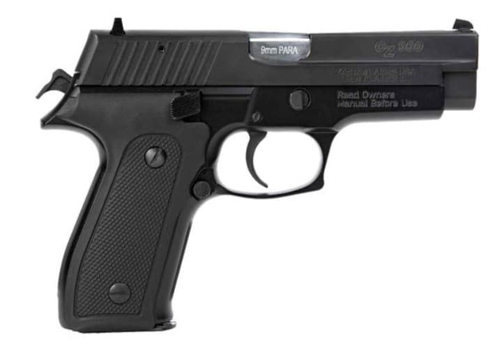 ZASTAVA CZ999 HANDGUN 9MM BLUED (2) 15RD MAGAZINE 4.25IN CHROME BARREL HC999B