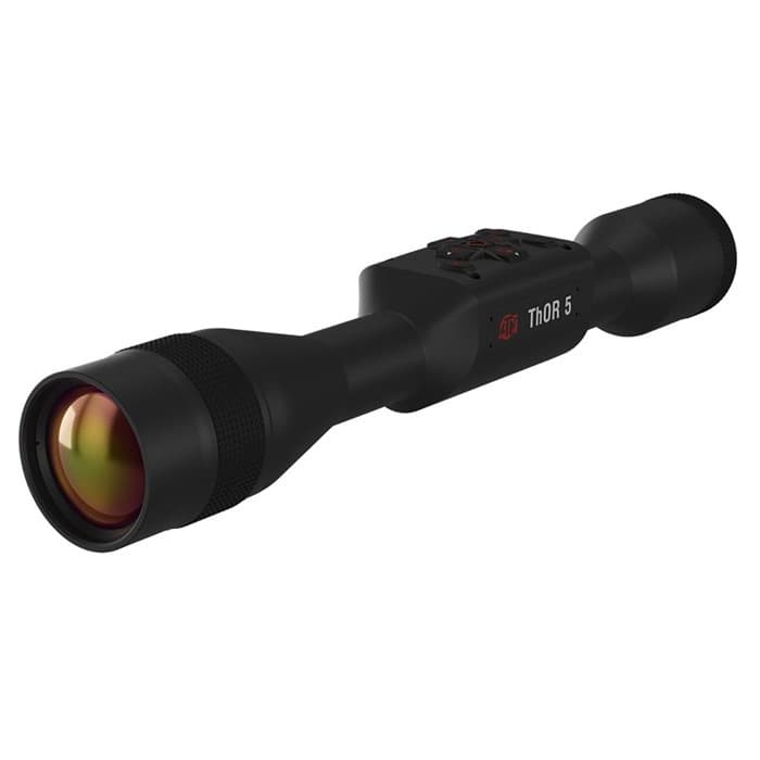 ATN TIWST5650A Thor 5 640 Thermal Rifle Scope, Black...