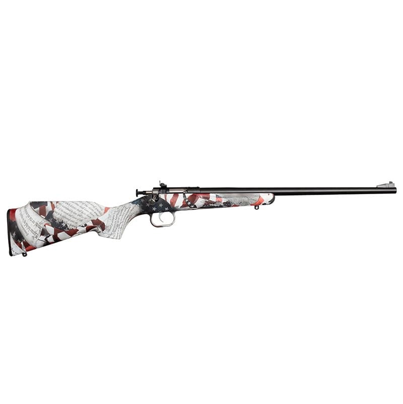 Crickett KSA2168 Youth 22 LR 1rd 16.12" Blued Barrel...